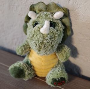 Plush Triceratops 6"